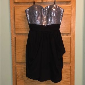 AQUA sequin homecoming dress